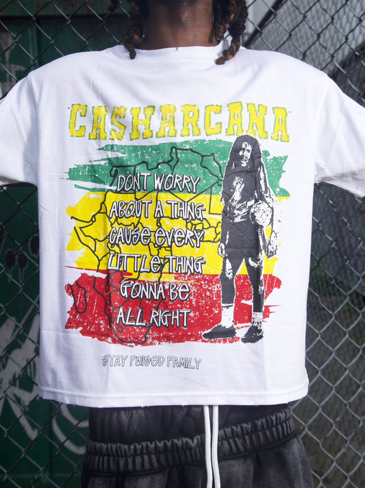 “Poised Marley” Distressed Tee
