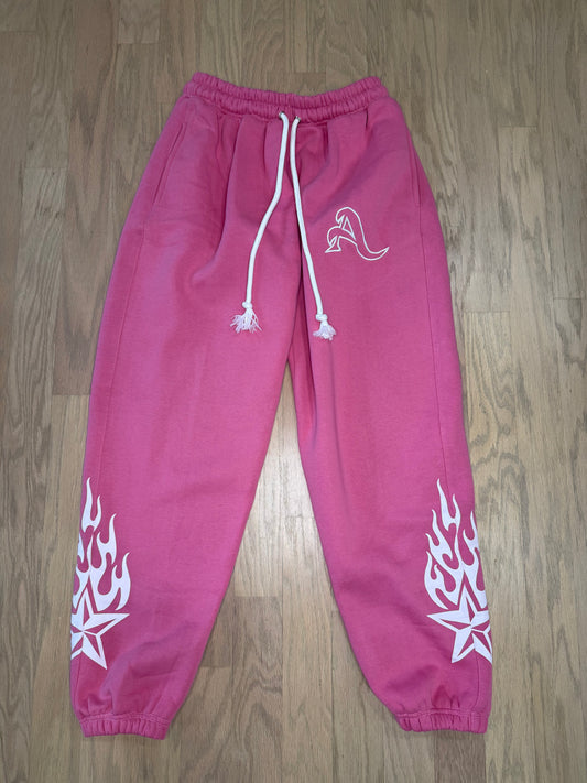 Poised Joggers “Lava Girl”
